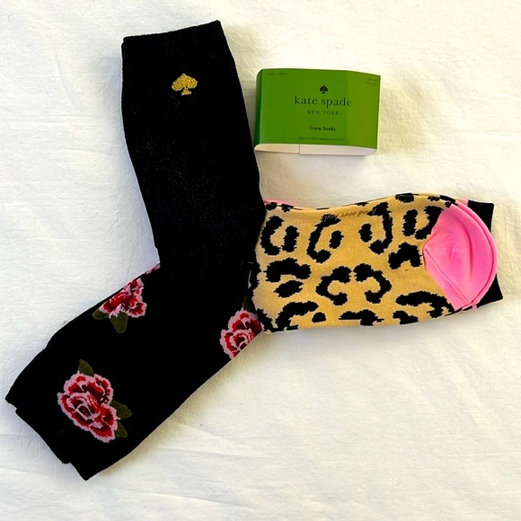 Kate Spade NY 3 Pairs One Size Socks Various Style & Colors - Picture 14 of 15